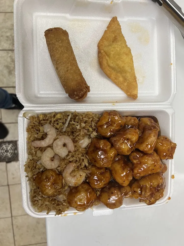Beef Chicken or Shrimp w Garlic Sauce